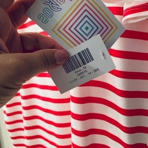 Discontinuing IRMA LulaRoe Candy Red & White